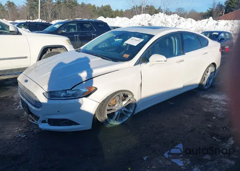 2013 Ford Fusion Titanium из США, поврежденный, VIN 3FA6P0D96DR154366